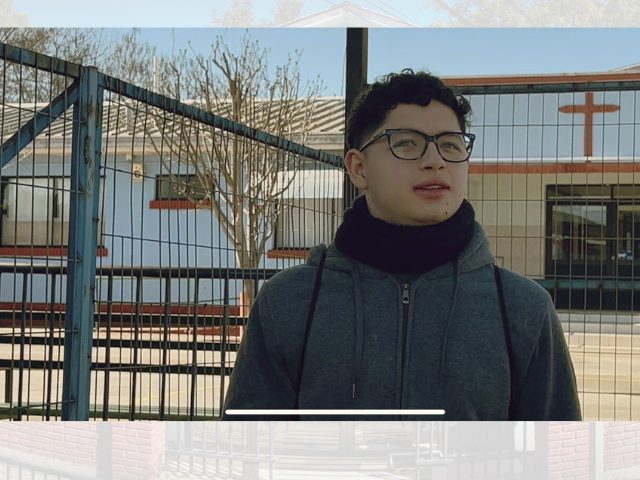 Benjamín Salazar, Colegio SS.CC Monjas Francesas: