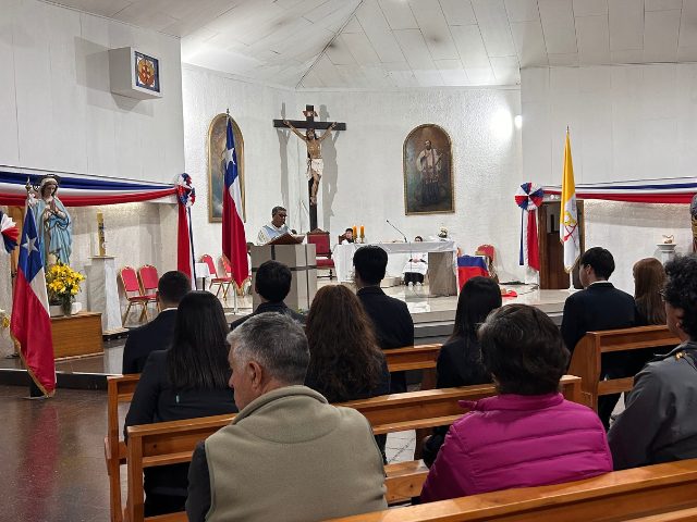 Con Misa a la Chilena se dio inició a las actividades de Fiestas Patrias