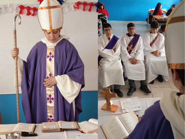 Octavos Básicos estudian los Sacramentos con actividad lúdica